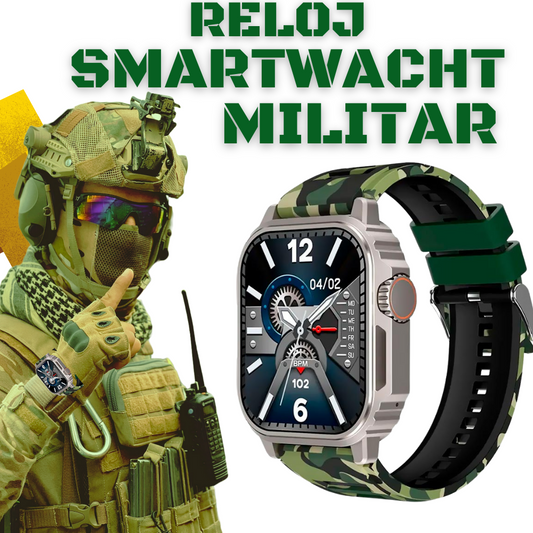 RELOJ SMARTWATCH ESTILO MILITAR