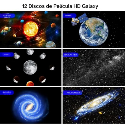 PROYECTOR GALAXIA PLANETARIO 12 EN 1